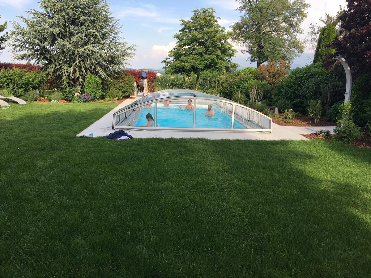 Familienbauernhof Strassbauer Villa Steinakirchen Am Forst Luaran gambar