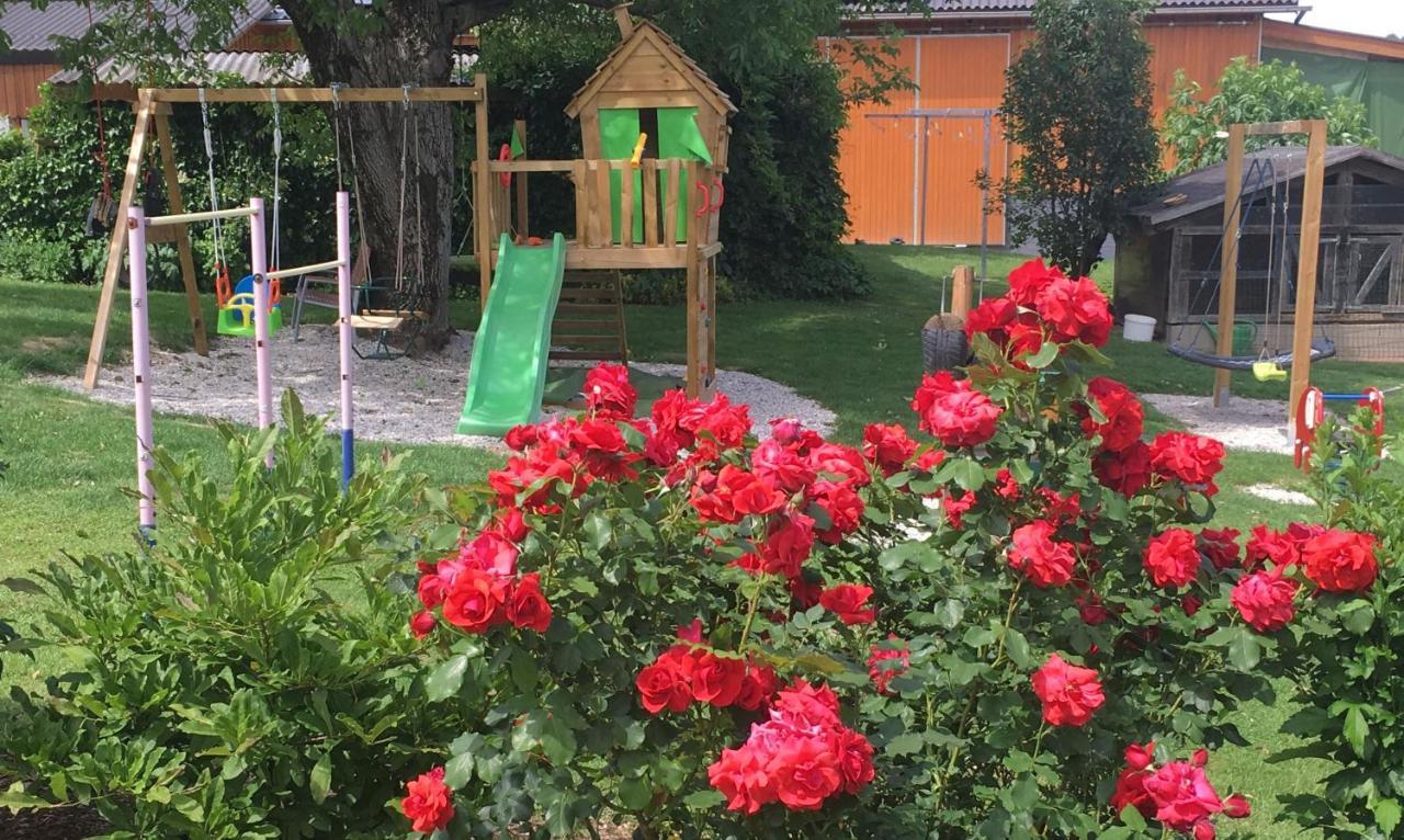 Familienbauernhof Strassbauer Villa Steinakirchen Am Forst Luaran gambar